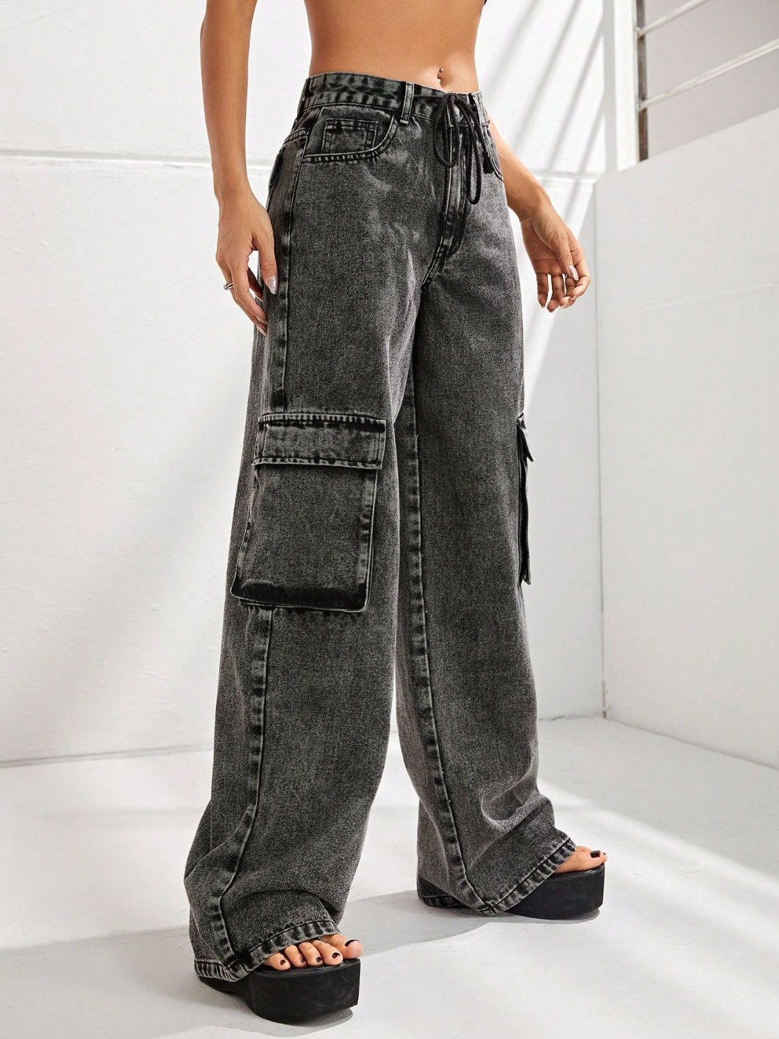 DS Cassie 38-89 Premium Luxury Denim Wide Leg Jeans