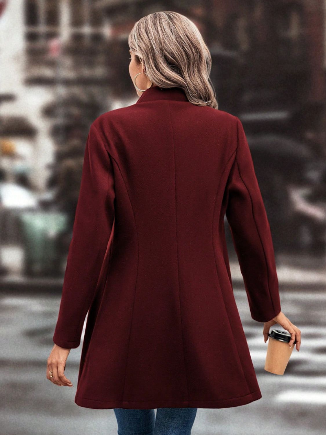 DS Tapered Pea Coat