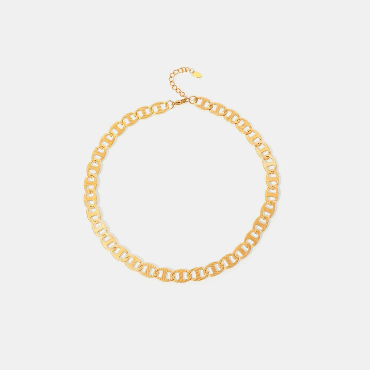 DCDI 18K Gold-Plated Stainless Steel Chain Necklace
