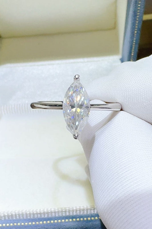 DCDI 2 Carat Marquise Moissanite Ring