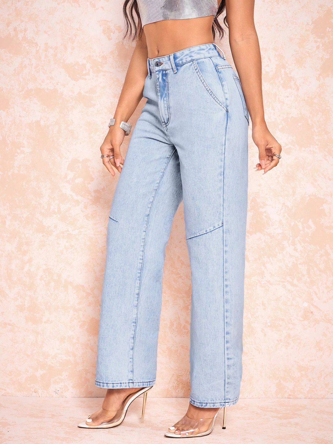 DS Premium Denim Straight Leg Jeans 33