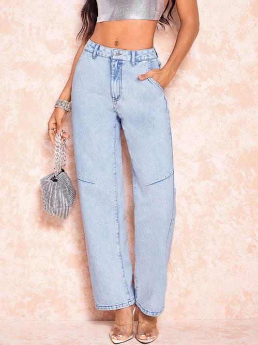 DS Premium Denim Straight Leg Jeans 33