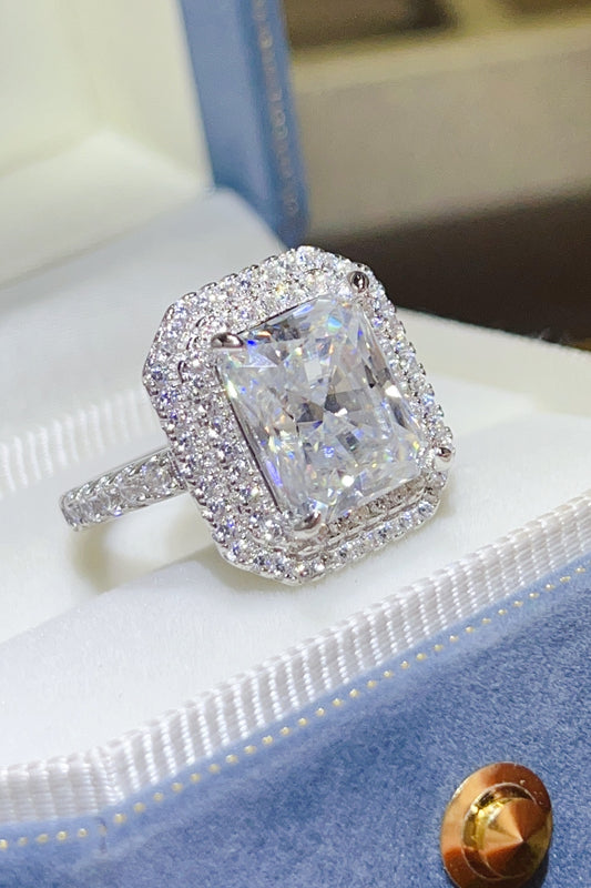 DCDI 2 Carat Moissanite 925 Sterling Silver Ring