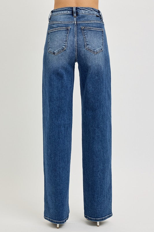 DA 12-98 Premium Denim Full Size Tummy Control High Waist Jeans