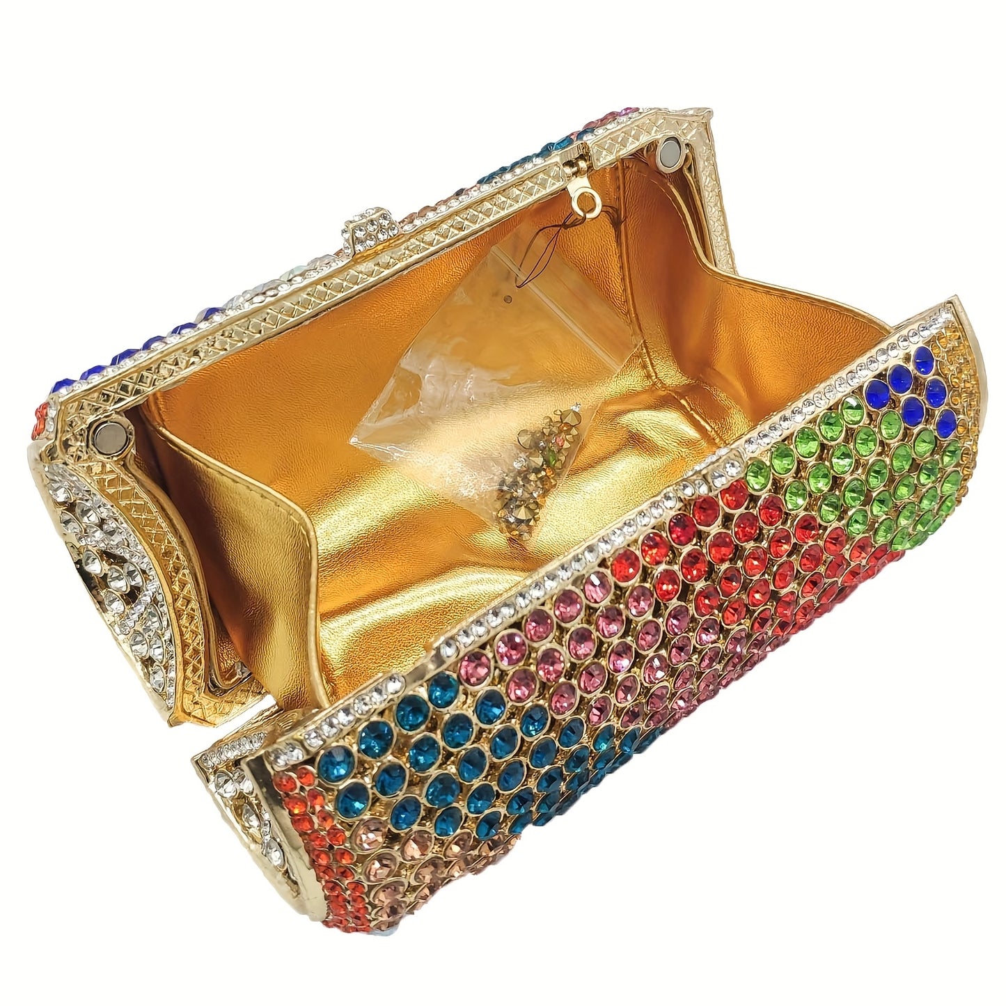 DCDI Beer Diamond Studded Evening Bag