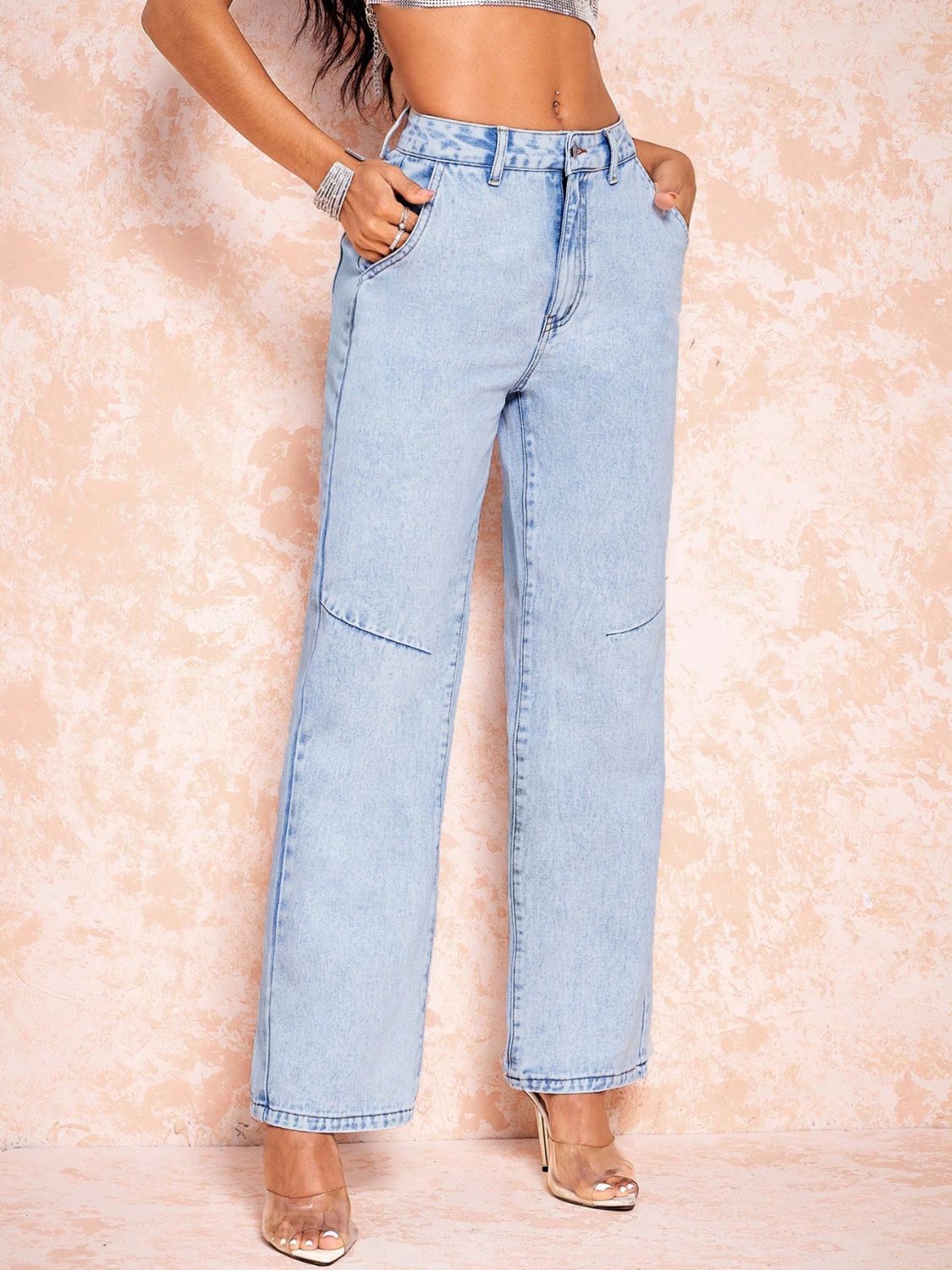 DS Premium Denim Straight Leg Jeans 33