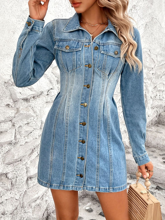 DS Designer 288-866 Premium Denim Dress