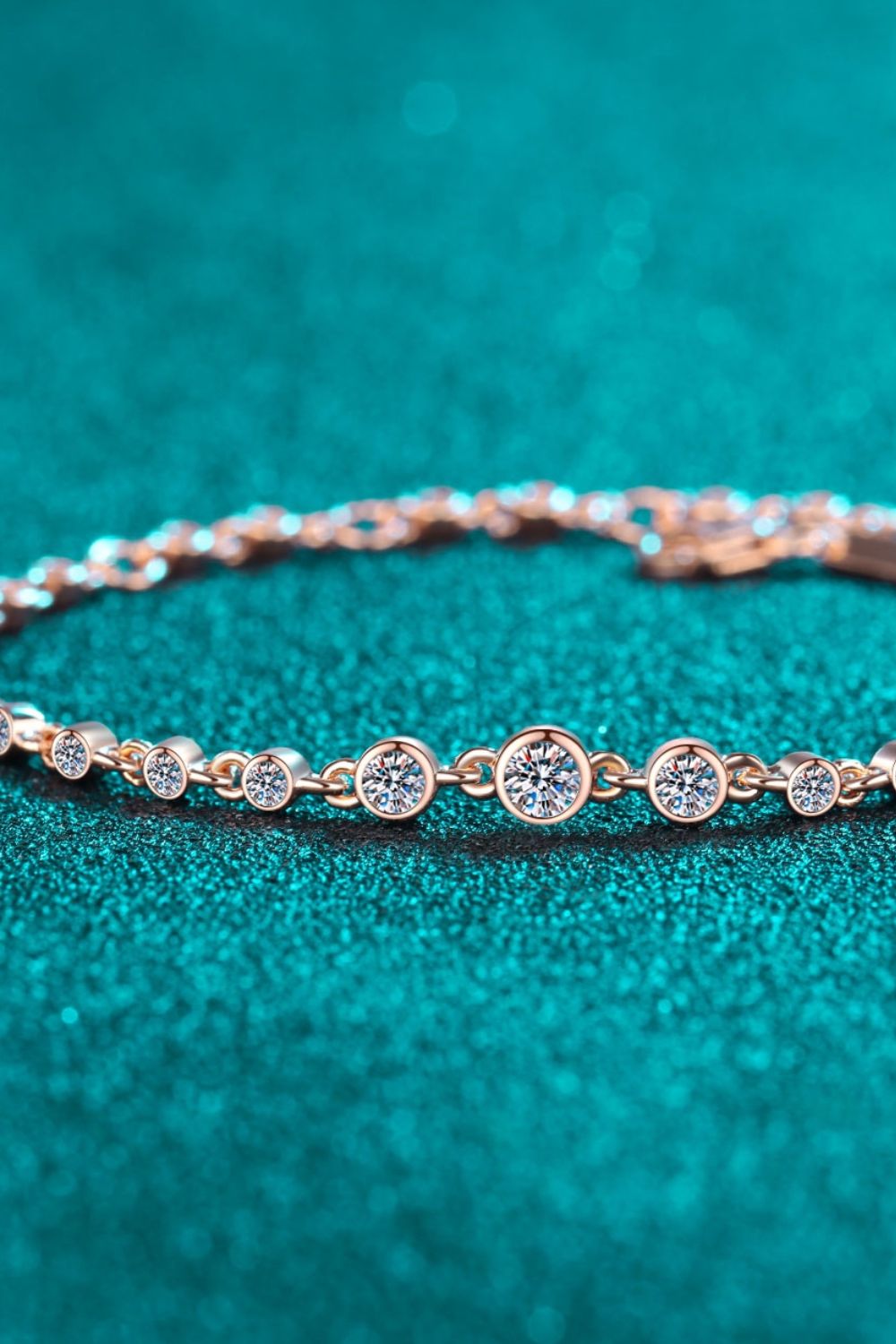 DCDI Seeds Of Prosperity -925 Sterling Silver Inlaid Moissanite Bracelet