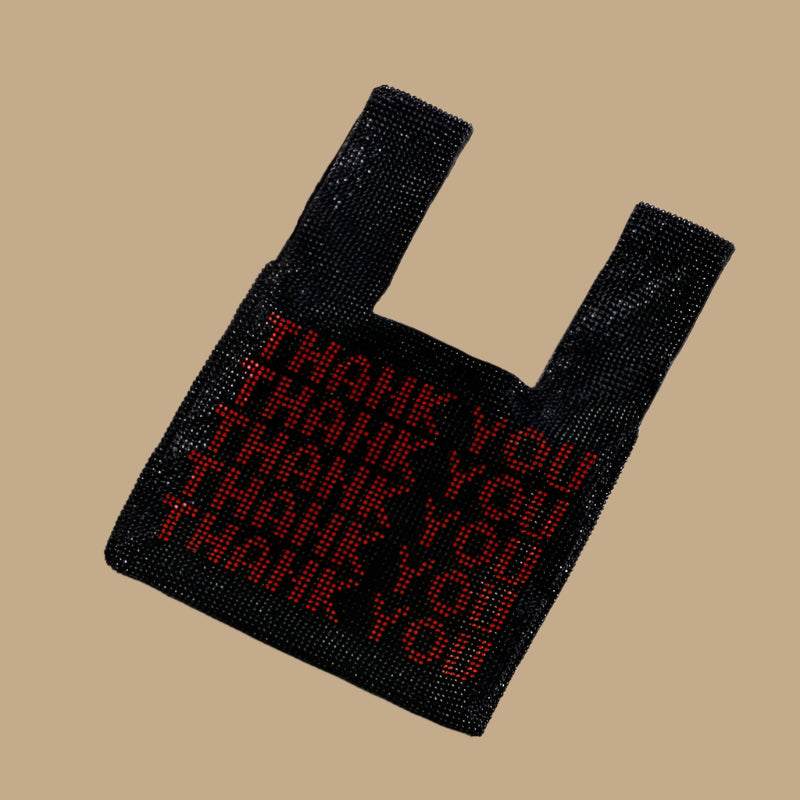 DCDI Thank You Luxury Diamonds Bucket Bag