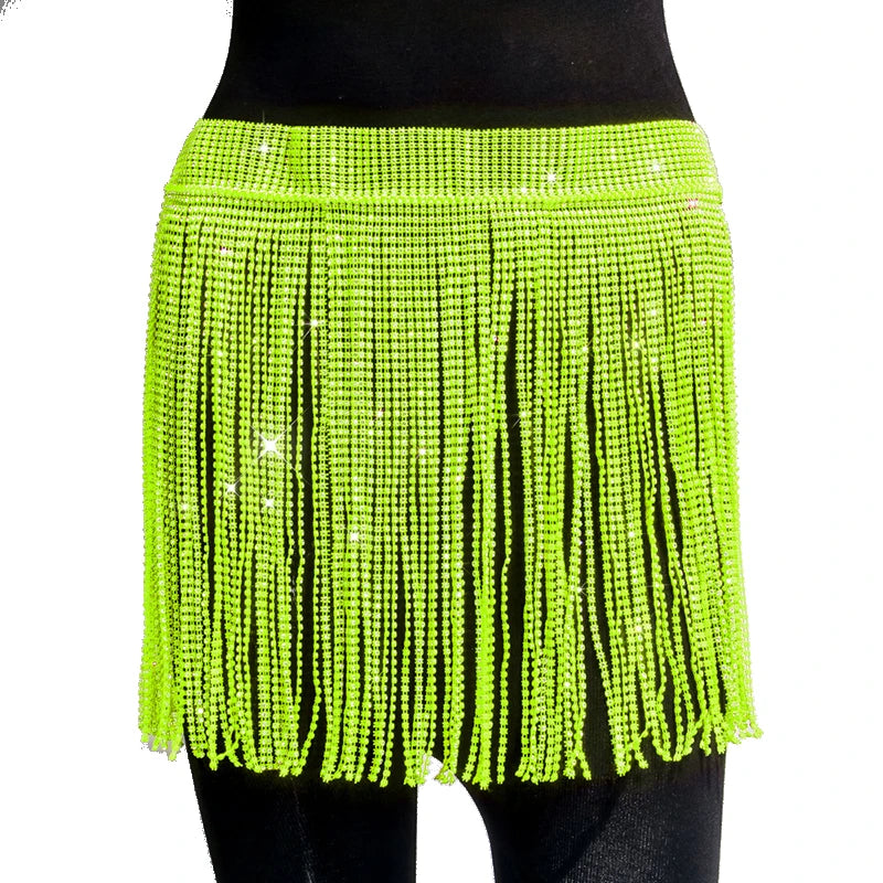 DCDI Diamond Fringed Tassels Skirt