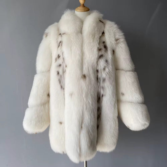 DS Designer 101-1188 Fox Fur Coat