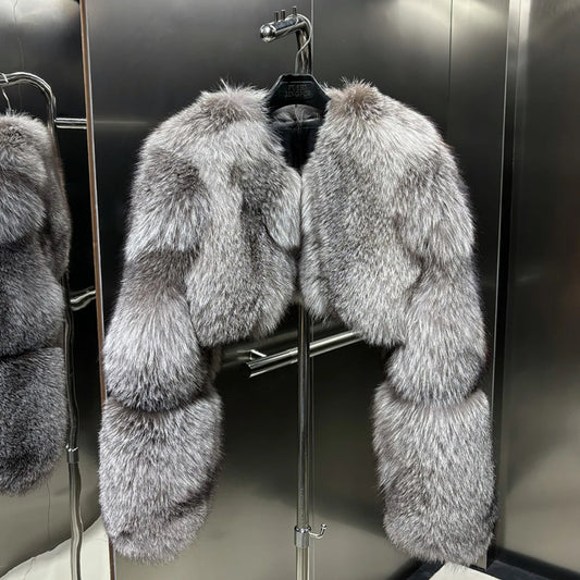 DS Designer Fairy Fox Luxury Fur Coat