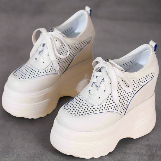 DS Designer Fortress Women's Platform Tennis Shoes