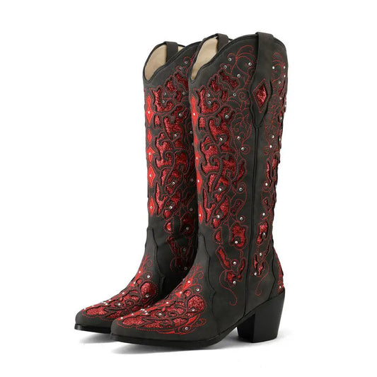 DCDI Glam Up Diva Cowboy Boots