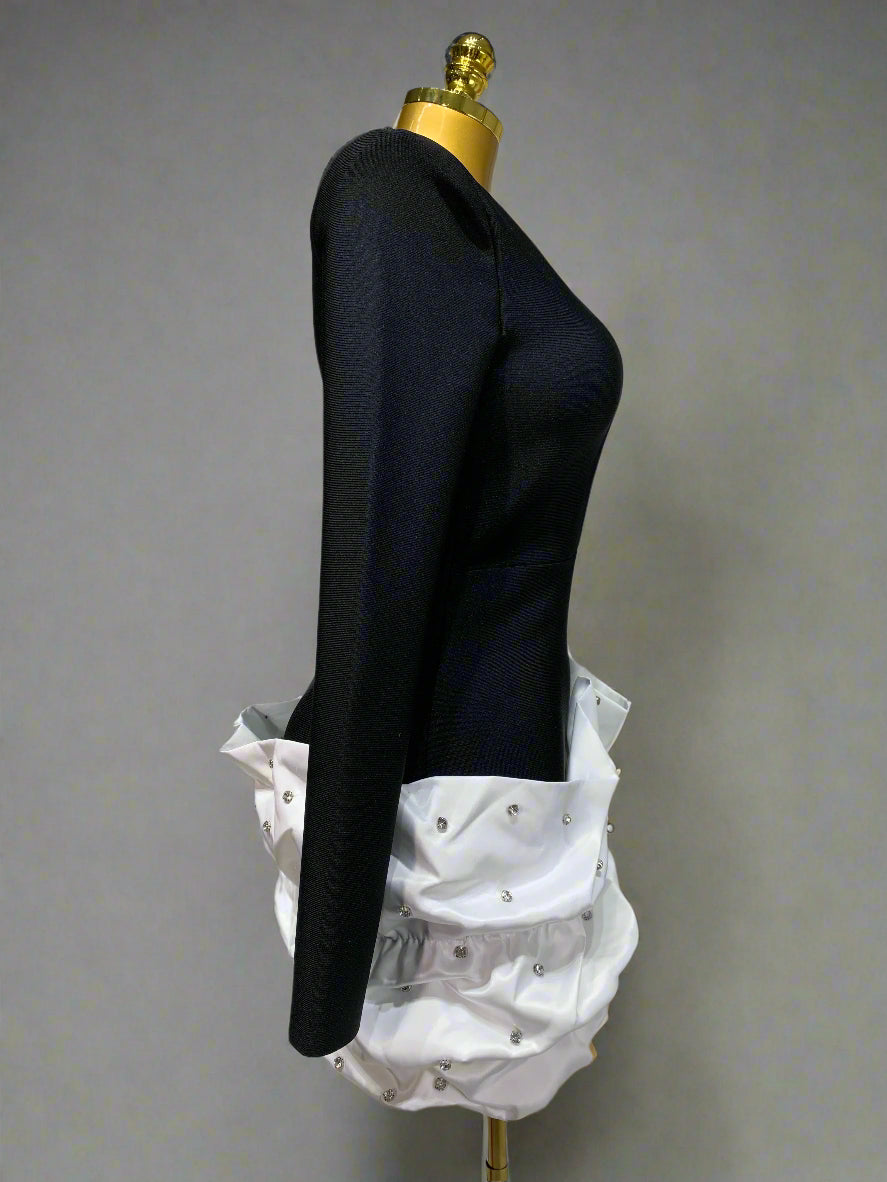DCDI Studious Ruche Cocktail Dress