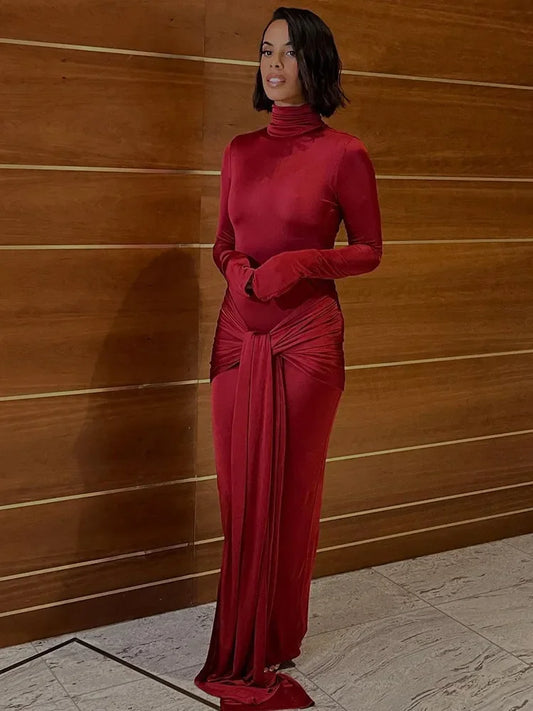 DS Designer Sade Long Length Evening Gown