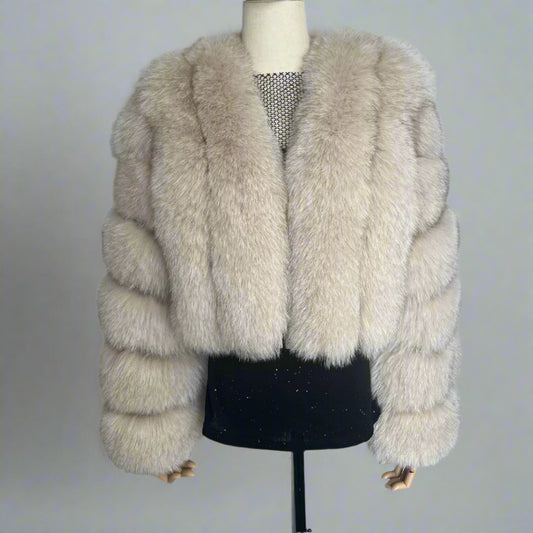DS Designer 52999 Fox Fur Coat