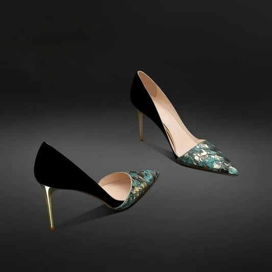 DS Truly Luxury Pumps With Heel Height Option