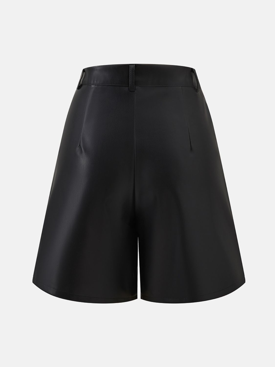 DS Fauxed Leather High Waist Shorts